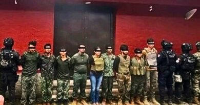 Ejército mexicano captura a célula del Cártel de Los Reyes, con 12 exmilitares colombianos, tras emboscada con mina terrestre que mató a 8 soldados