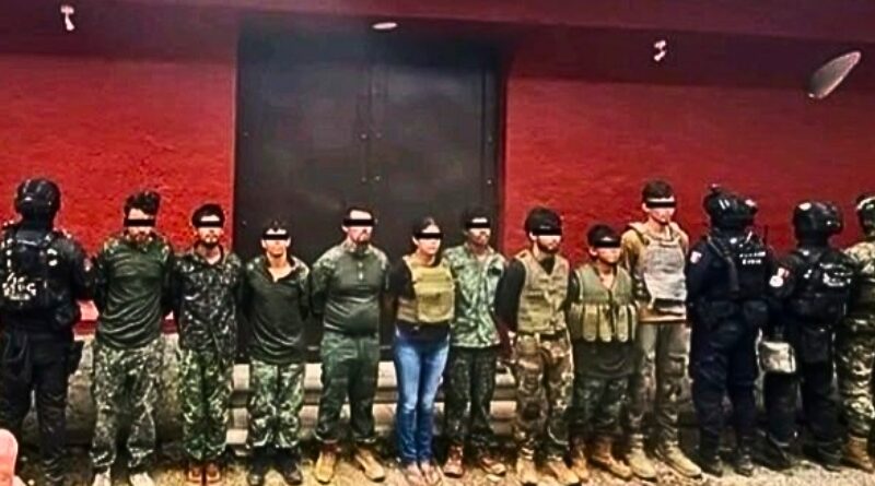 Ejército mexicano captura a célula del Cártel de Los Reyes, con 12 exmilitares colombianos, tras emboscada con mina terrestre que mató a 8 soldados