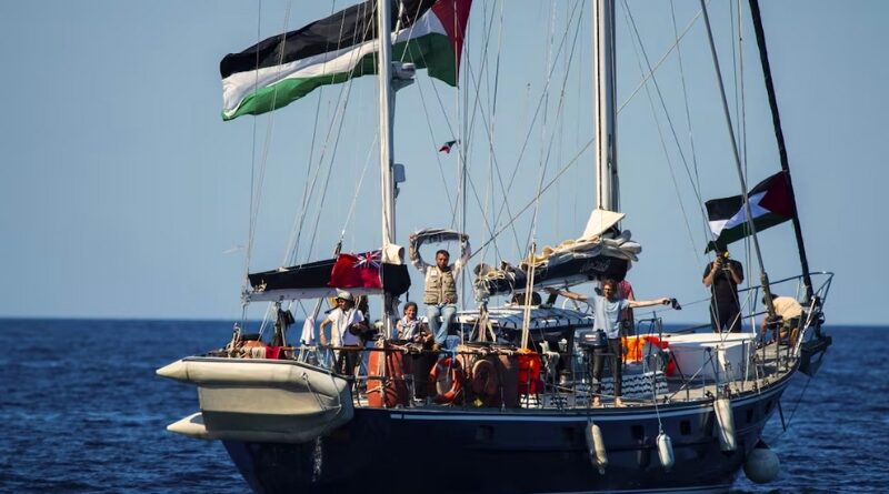La Flotilla de la Libertad gestiona la liberación de los detenidos, entre ellos Greta Thunberg, tras su captura por parte de Israel en el barco Madleen