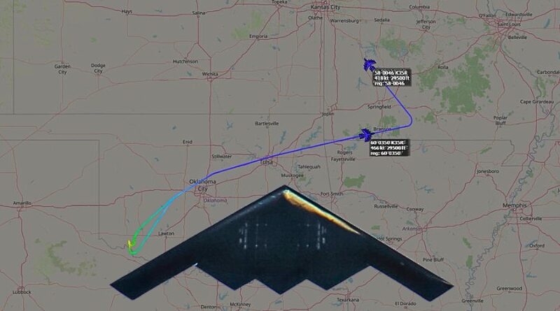 Seis bombarderos estratégicos furtivos, capaces de portar armas nucleares, se dirigen a la base Andersen en Guam mientras crece la escalada bélica en Oriente Medio.