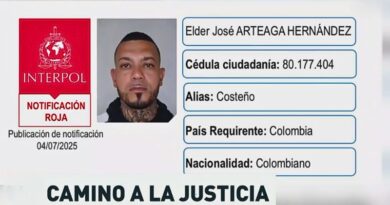 Elder José Arteaga, alias 'Costeño', fue arrestado como el principal coordinador del atentado que dejó gravemente herido al senador Miguel Uribe Turbay en junio