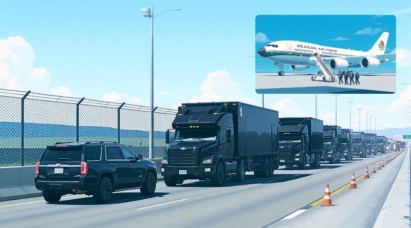 En estricto apego a la Ley de Seguridad Nacional, México trasladó hoy a 26 personas recluidas por delitos graves a EE. UU., sin solicitar pena de muerte.