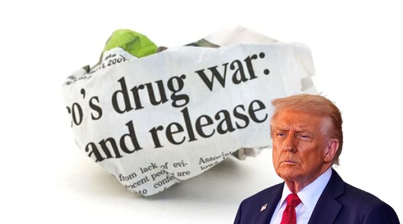 El mandatario estadounidense asegura que su Gobierno libra una ofensiva sin precedentes contra los cárteles, mientras crecen las críticas por los ataques en aguas internacionales.