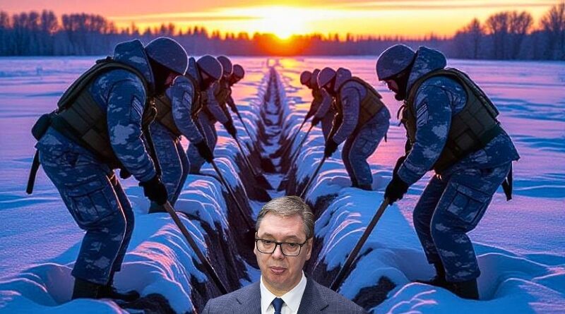 El presidente serbio advierte de un "colapso y caos total", asegura que las potencias cavan sus trincheras y que el conflicto es inevitable. La sombra de un choque global.