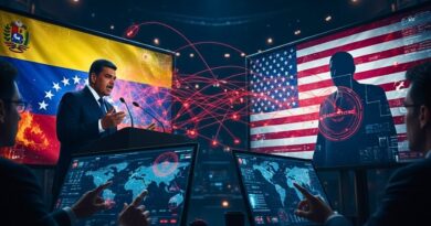 El gobierno venezolano califica de “patraña” la designación estadounidense, denuncia injerencia y advierte que la narrativa busca justificar sanciones.