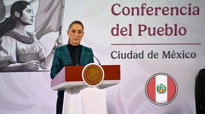 Claudia Sheinbaum calificó de “desproporcionada” la decisión del gobierno peruano y reafirmó que México actuó conforme al derecho internacional al proteger a Betssy Chávez.