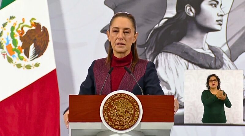 La presidenta Claudia Sheinbaum advirtió que México no permitirá injerencias extranjeras bajo el pretexto del combate al narcotráfico y defendió su soberanía nacional.