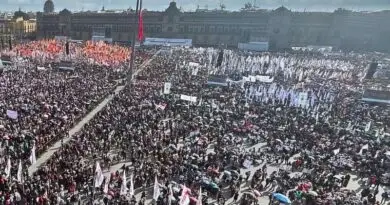 La multitudinaria concentración en el Zócalo capitalino respalda la postura firme de la líder en la defensa de la soberanía nacional y el fortalecimiento de la relación bilateral con diálogo, no con sumisión.