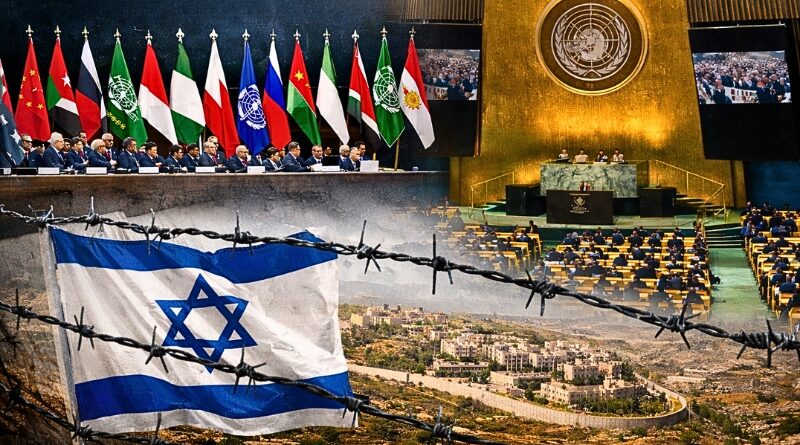 Ochenta y cinco Estados y bloques multilaterales condenan en la ONU las medidas unilaterales de Israel en territorio palestino ocupado y exigen su reversión inmediata.