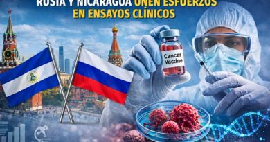 Managua se suma a los ensayos clínicos del fármaco experimental desarrollado en Moscú, aún en fase de investigación y pendiente de validación científica.