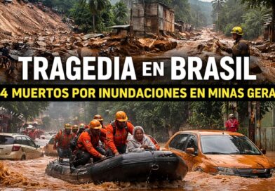 Las inundaciones y deslizamientos en Minas Gerais dejan 64 víctimas, miles de desplazados y alertas por más tormentas en el sureste brasileño.