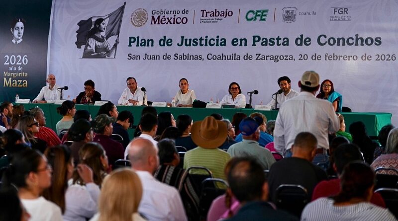 A 20 años de la tragedia en Coahuila, autoridades federales y familias reafirman compromiso institucional para esclarecer y dignificar a las víctimas.