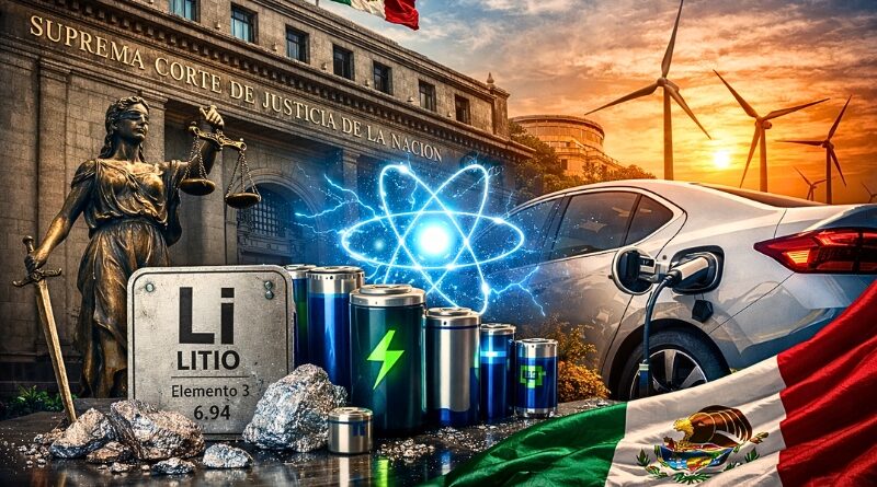 La Suprema Corte respalda la reforma energética y blinda el litio como recurso exclusivo del Estado, cerrando el paso a intereses privados y fortaleciendo la soberanía nacional.