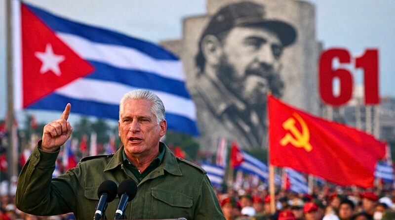 Díaz-Canel acusa a EE.UU. del bloqueo económico y defiende la resistencia cubana en un contexto de presión internacional y memoria histórica.