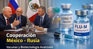 Delegación rusa analiza alianzas estratégicas con México para fortalecer acceso a vacunas antigripales y biológicos avanzados.