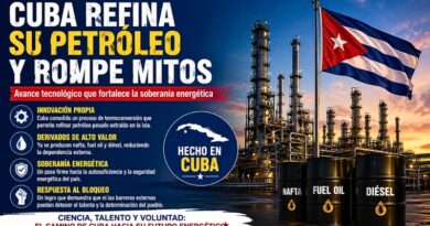 La isla consolida tecnología propia para procesar crudo pesado, reduce su dependencia externa y responde al impacto del bloqueo económico