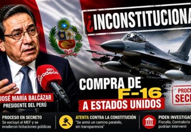 Presidente peruano califica de inconstitucional adquisición de cazas F-16 a EE.UU. gestada por su predecesor, excluyendo al Ministerio de Economía.