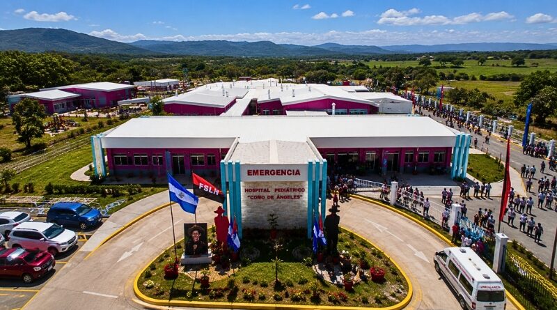 Un hospital pediátrico de última generación, entregado por la Juventud Heroica, eleva la esperanza y el bienestar de la niñez en el norte de Nicaragua.