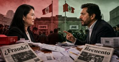 Ultraconservadora y izquierdista definirán Perú el 7 de junio tras polémica por demoras, denuncias de fraude y renuncia del jefe electoral.