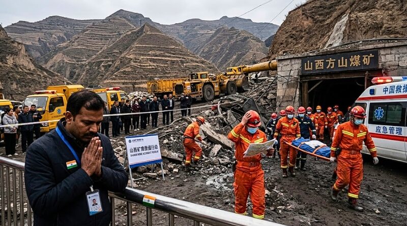 El primer ministro indio transmite su solidaridad al presidente Xi Jinping y al pueblo chino tras la tragedia en la provincia de Shanxi.