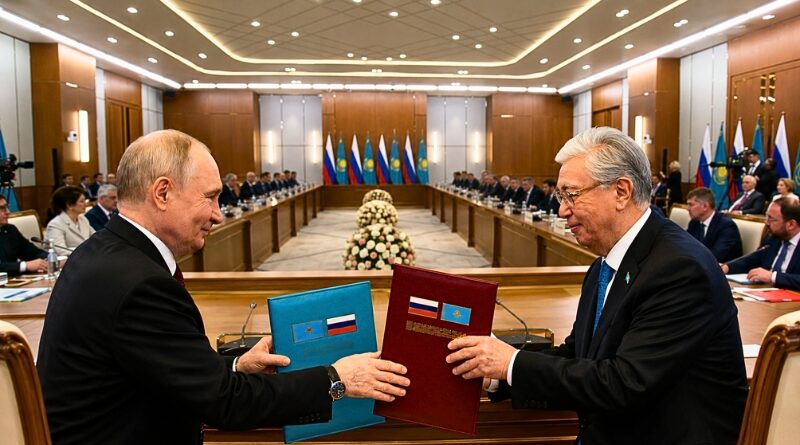 Frontera récord, energía nuclear y petróleo: así se consolida la alianza ruso-kazaja en el corazón de Eurasia, pese a sanciones y reconfiguración global