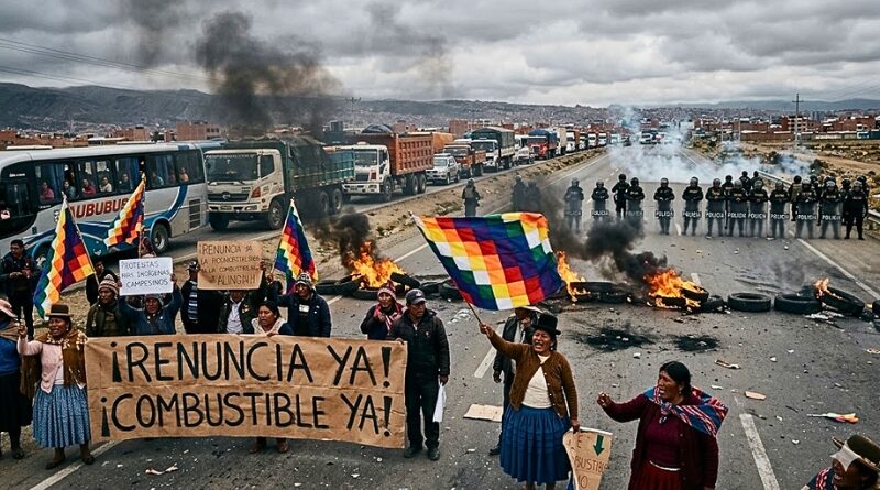 Protestas masivas, escasez de dólares y polarización política sumergen al país en su peor momento en décadas, con el fantasma de Evo Morales de fondo.