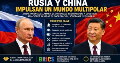 Moscú y Beijing llaman a la comunidad internacional a construir relaciones basadas en cooperación, soberanía y equilibrio frente al orden unipolar