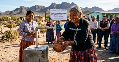 El Gobierno Federal consolida el reconocimiento de los pueblos indígenas como sujetos de derecho y entrega obras de infraestructura hídrica en Sonora.