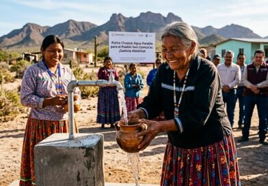 El Gobierno Federal consolida el reconocimiento de los pueblos indígenas como sujetos de derecho y entrega obras de infraestructura hídrica en Sonora.