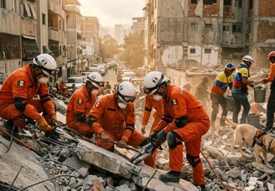 Tras dos sismos de gran magnitud en Venezuela, México activa a Topos Tlaltelolco y apoyo militar para búsqueda de sobrevivientes en zonas afectadas. hoy