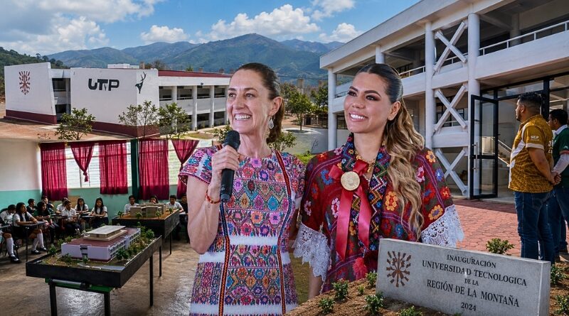 Con una inversión superior a los 80 millones de pesos, el plantel de la UTyPSG en Tlacotepec alcanza un 70% de avance y comenzará a transformar el futuro de la región serrana