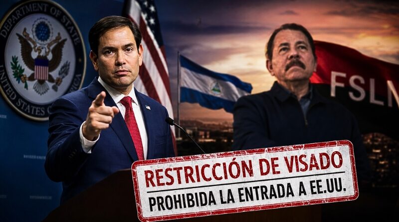 Washington utiliza la muerte de un líder indígena como excusa para imponer más de 100 restricciones de viaje, mientras el gobierno sandinista denuncia la injerencia y reclama una deuda histórica de EE.UU. con el país centroamericano.