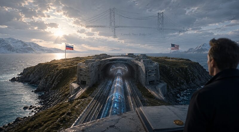 Un enlace de 112 km bajo el estrecho de Bering uniría Chukotka y Alaska. El proyecto, respaldado por inversión mixta, revive una vieja idea de la Guerra Fría.