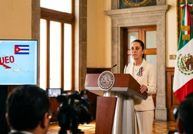La presidenta de México reitera su postura histórica contra el cerco económico a la isla, revela que abordó el tema con Trump y alerta sobre el avance de la ultraderecha en la región