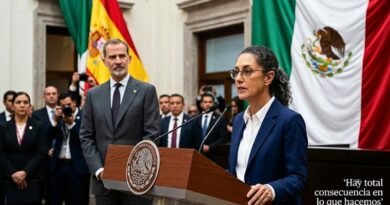 La presidenta de México pone en valor el gesto del Rey Felipe VI al reconocer los abusos de la Conquista y defiende la memoria de los pueblos originarios frente a las críticas de la derecha