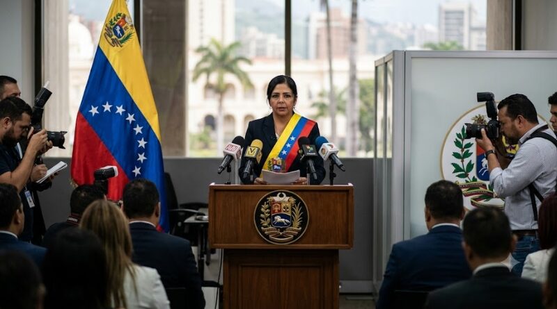Delcy Rodríguez afirma que futuros comicios dependerán del consenso entre fuerzas políticas y defiende un proceso soberano con observación respetuosa.