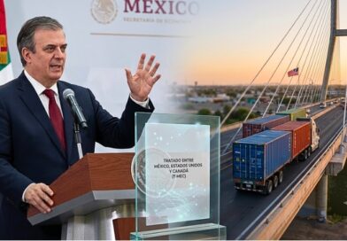 Ebrard detalla que el 80% de las exportaciones queda fuera de la nueva tasa; el 10% restante ya pagaba el gravamen global desde febrero pasado.