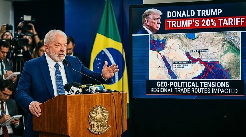 El mandatario brasileño arremete contra la política exterior de Estados Unidos y cuestiona los argumentos de la guerra contra Irán, en un encendido discurso en el Instituto Mauá de Tecnología