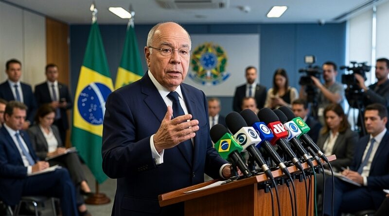 Canciller Mauro Vieira calificó las exigencias de Washington como "irracionales" y afirmó que EE.UU. buscaba la "capitulación" de Brasil sin ofrecer contrapartidas
