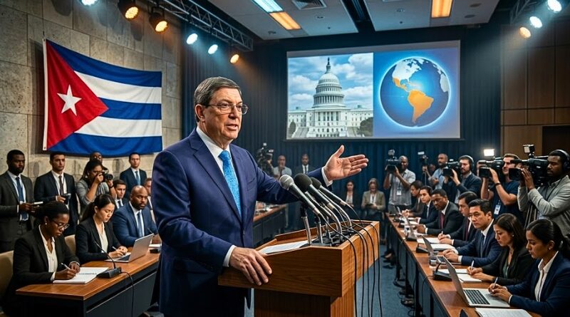 El canciller Bruno Rodríguez califica como "mentira" el encuentro convocado por Marco Rubio para combatir el terrorismo de izquierda, en medio de un debate en EE.UU. sobre el real alcance de esta amenaza.