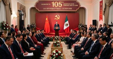 La Embajada de China conmemoró el 105 aniversario del Partido Comunista Chino con un acto diplomático que destacó su desarrollo, cooperación y visión global.