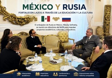 El encuentro entre el embajador ruso y directivos del ILCE abre la puerta a proyectos educativos, académicos y culturales para fortalecer la cooperación bilateral.