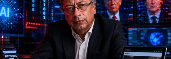El mandatario colombiano señala a Trump, Milei y Netanyahu como artífices de una campaña de desinformación que, a su juicio, distorsionó la voluntad popular.