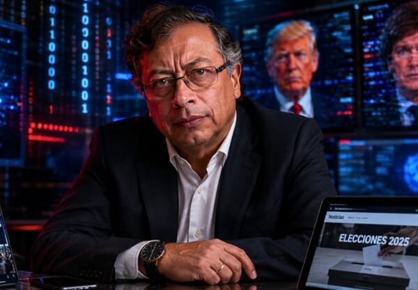 El mandatario colombiano señala a Trump, Milei y Netanyahu como artífices de una campaña de desinformación que, a su juicio, distorsionó la voluntad popular.