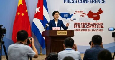 Pekín condena las sanciones contra Cuba, respalda su soberanía y llama a Washington a cesar medidas que, afirma, agravan la crisis humanitaria.