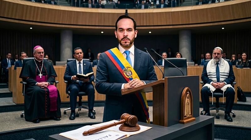 Un fallo judicial sin precedentes obliga al mandatario a disculparse por incluir ritos católicos, evangélicos y judíos en su investidura, reivindicando el carácter laico del Estado.