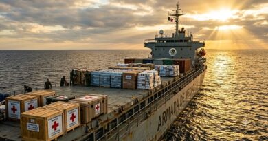 La Armada de México refuerza el puente de asistencia con un segundo envío marítimo de insumos esenciales para atender a miles de afectados por los sismos de junio.