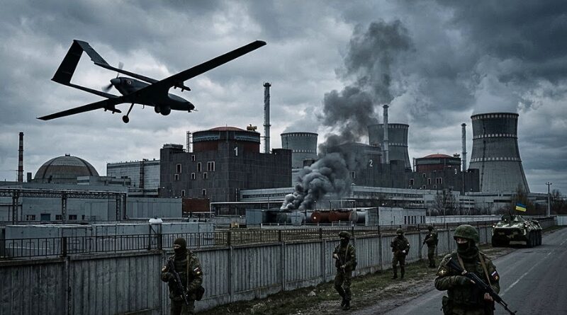 Ataques sistemáticos con drones contra la mayor central nuclear de Europa elevan la tensión y el temor a un accidente de consecuencias continentales, mientras Moscú denuncia el silencio de Occidente.
