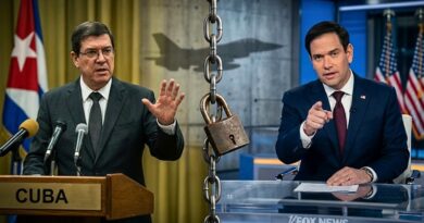 La Habana acusa a Washington de utilizar un discurso de seguridad para justificar el endurecimiento del bloqueo y aumentar la presión sobre la isla.
