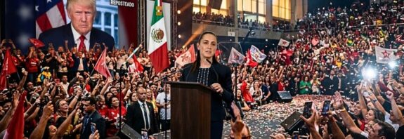 La presidenta defiende la no intervención y rechaza cualquier injerencia extranjera tras críticas difundidas por Donald Trump sobre México.